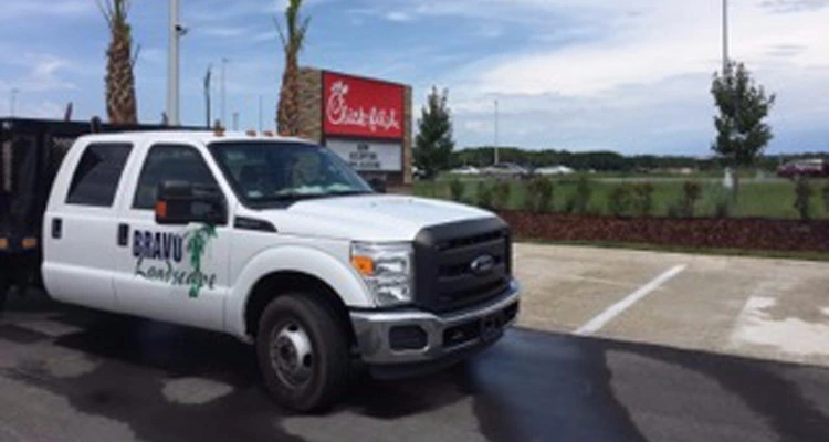 Commercial Lawn Care Service For Chick-fil-A